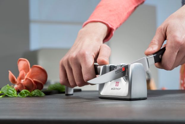 Wusthof IKON 2 Stage Pull-Through Knife Sharpener - WT3060388001 - The Cotswold Knife Company