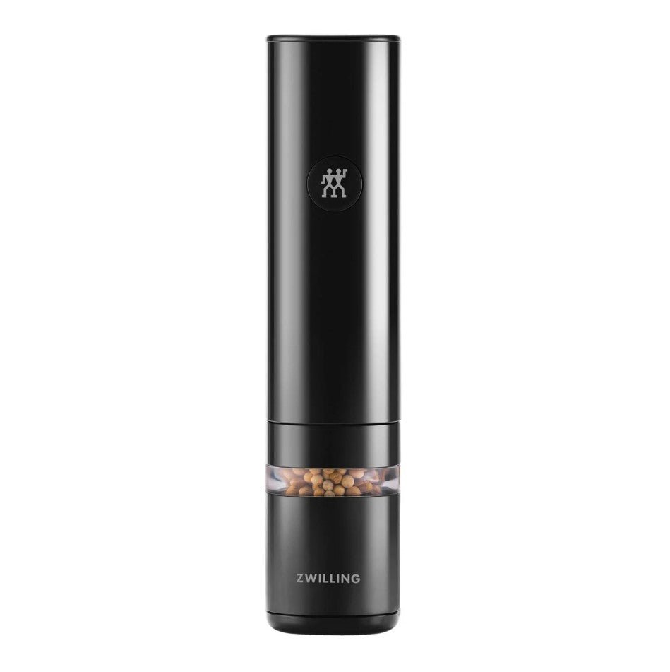 ZWILLING ENFINIGY Electric Salt and Pepper Mill - Rechargeable (Black) - 531037010 - The Cotswold Knife Company