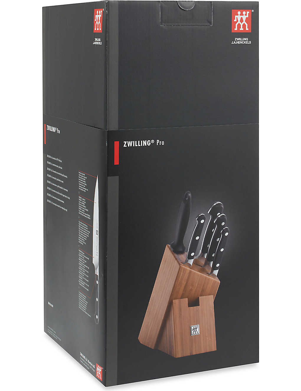 ZWILLING Knife block, bamboo, 6 pcs. ZWILLING® Pro - 384360000 - The Cotswold Knife Company