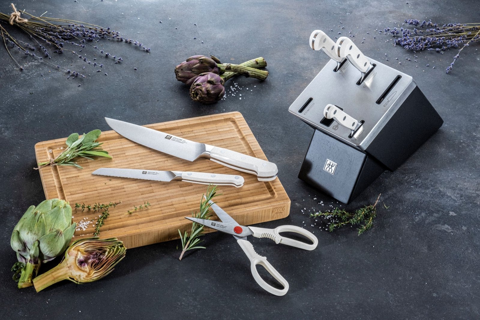 Zwilling Pro LeBlanc Knife 7 Piece Block Set - 1024104 - The Cotswold Knife Company