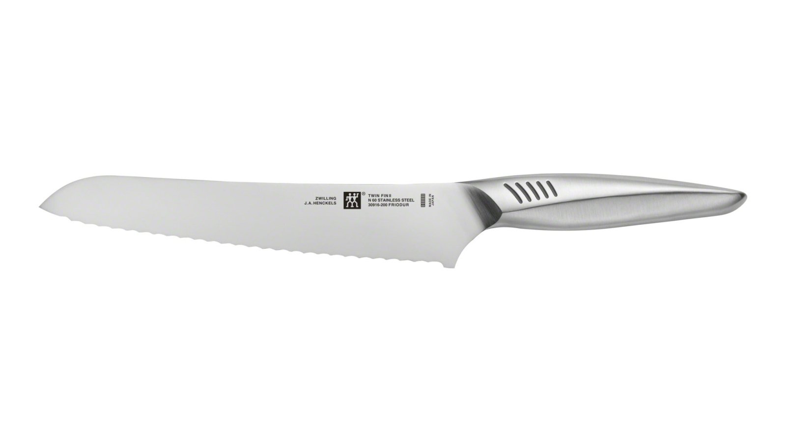 ZWILLING® TWIN Fin II 20cm Bread Knife - 309162010 - The Cotswold Knife Company